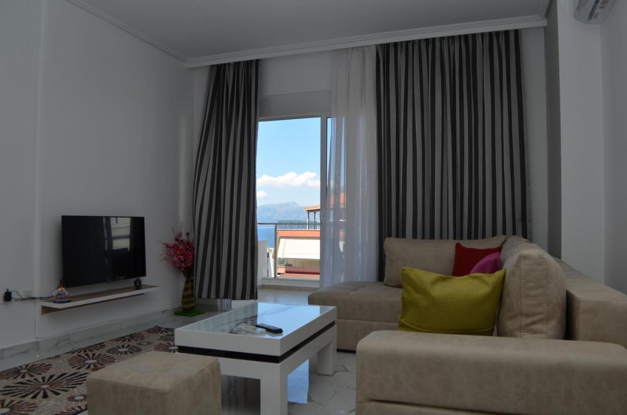 Akil Apartments Sarandë Exterior foto