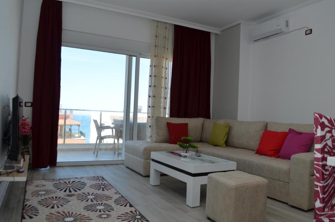 Akil Apartments Sarandë Exterior foto