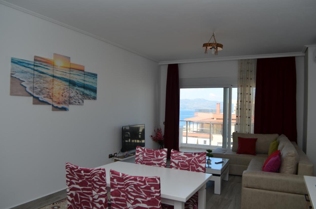 Akil Apartments Sarandë Exterior foto
